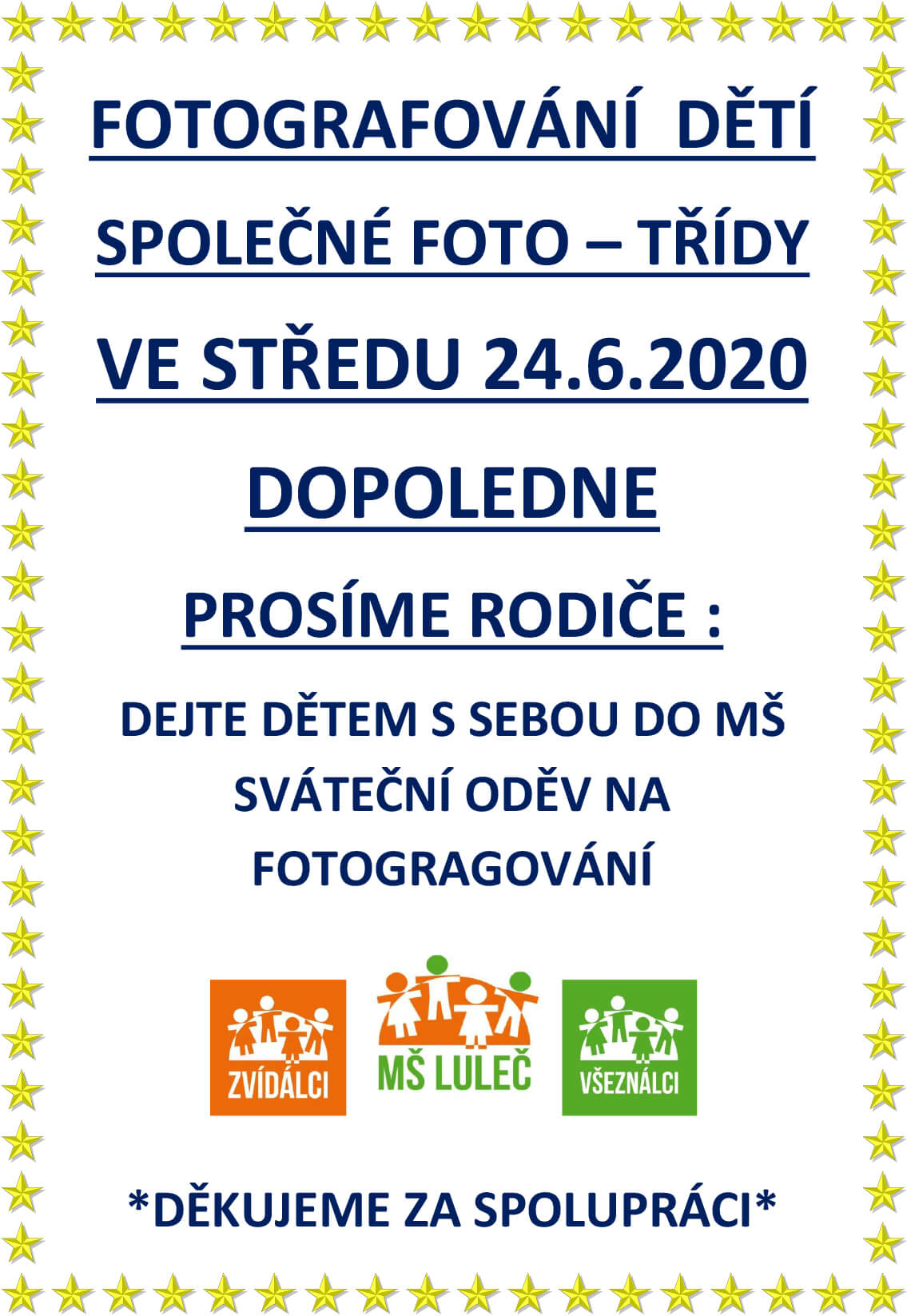 FOTOGRAFOVÁNÍ DĚTÍ 2020